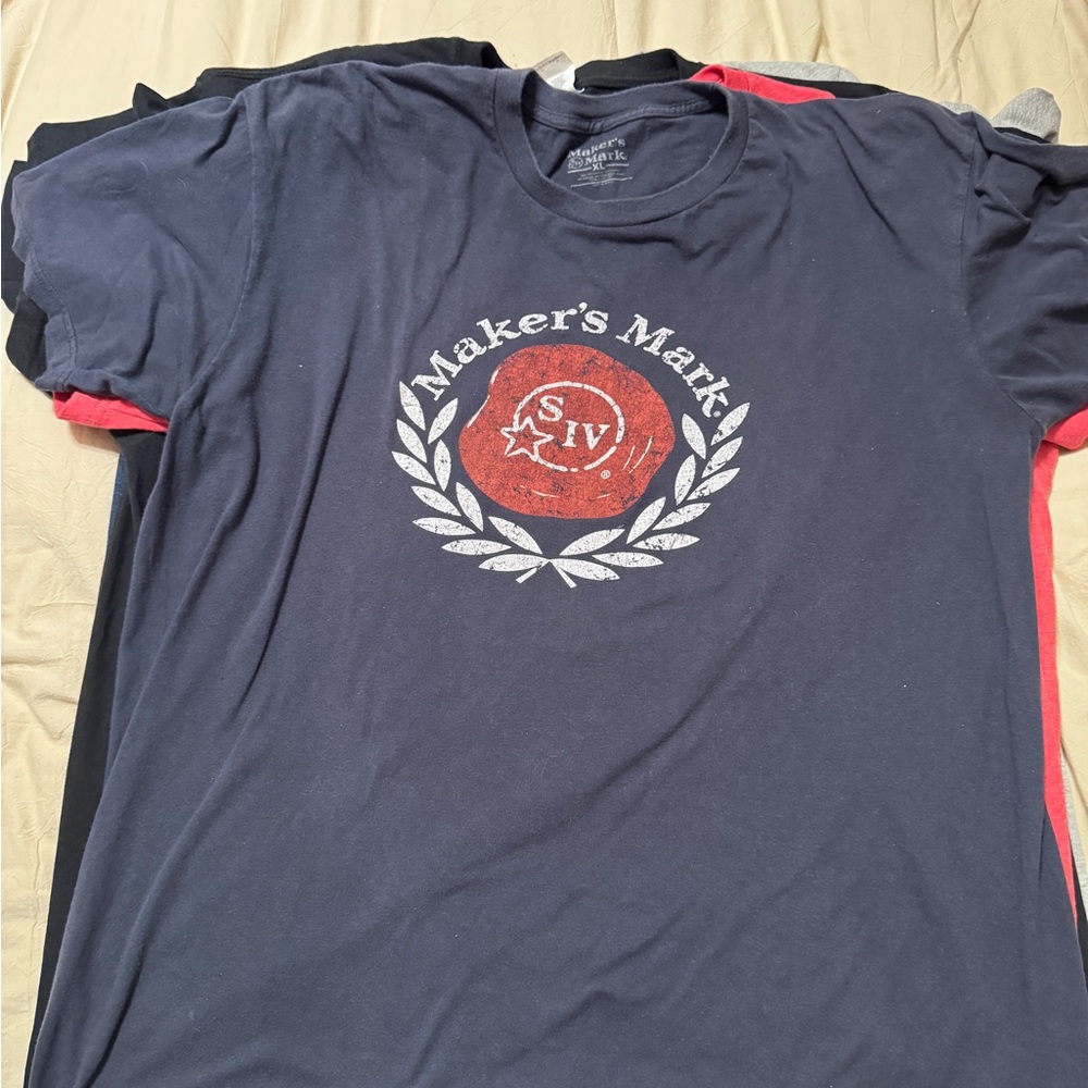 Navy Blue Makers Mark T-Shirt